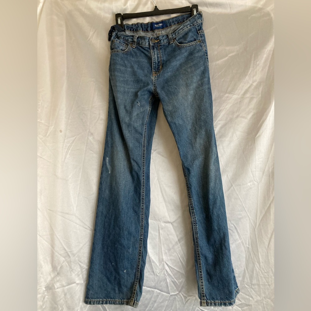 Blue Jeans by Old Navy sz 14 (Girls) Straight Leg w/ Adjustable Waist